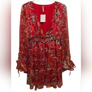 Free People Re Floral Dress